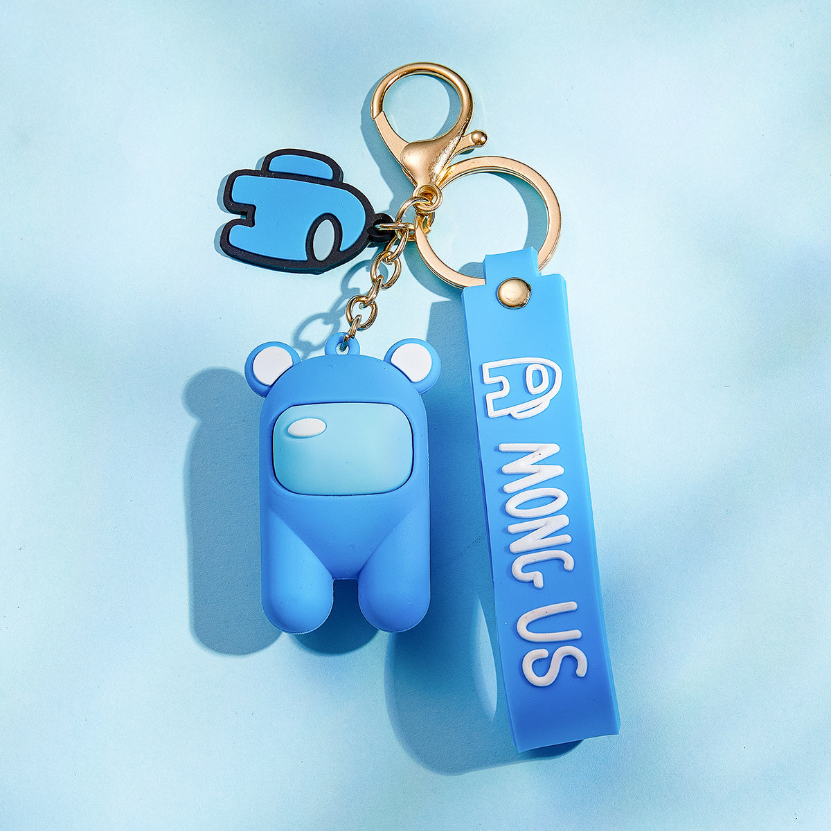 Trending "Among Us" Blue Crewmate Keychain