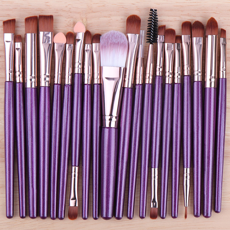 20 Pcs Eye Makeup Brush Set