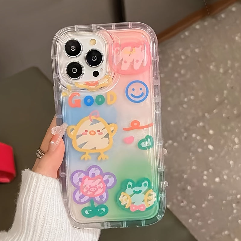 1pc New Cartoon Pattern Phone Case