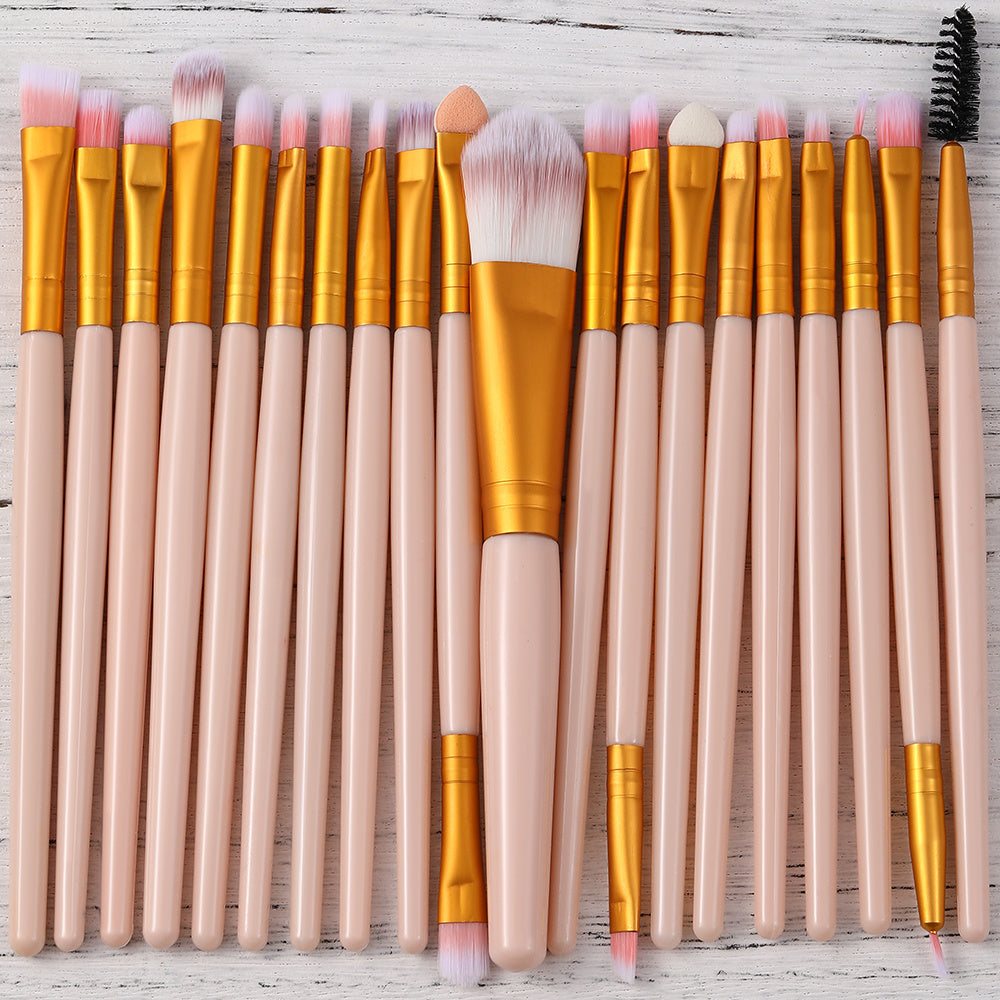 20 Pcs Eye Makeup Brush Set