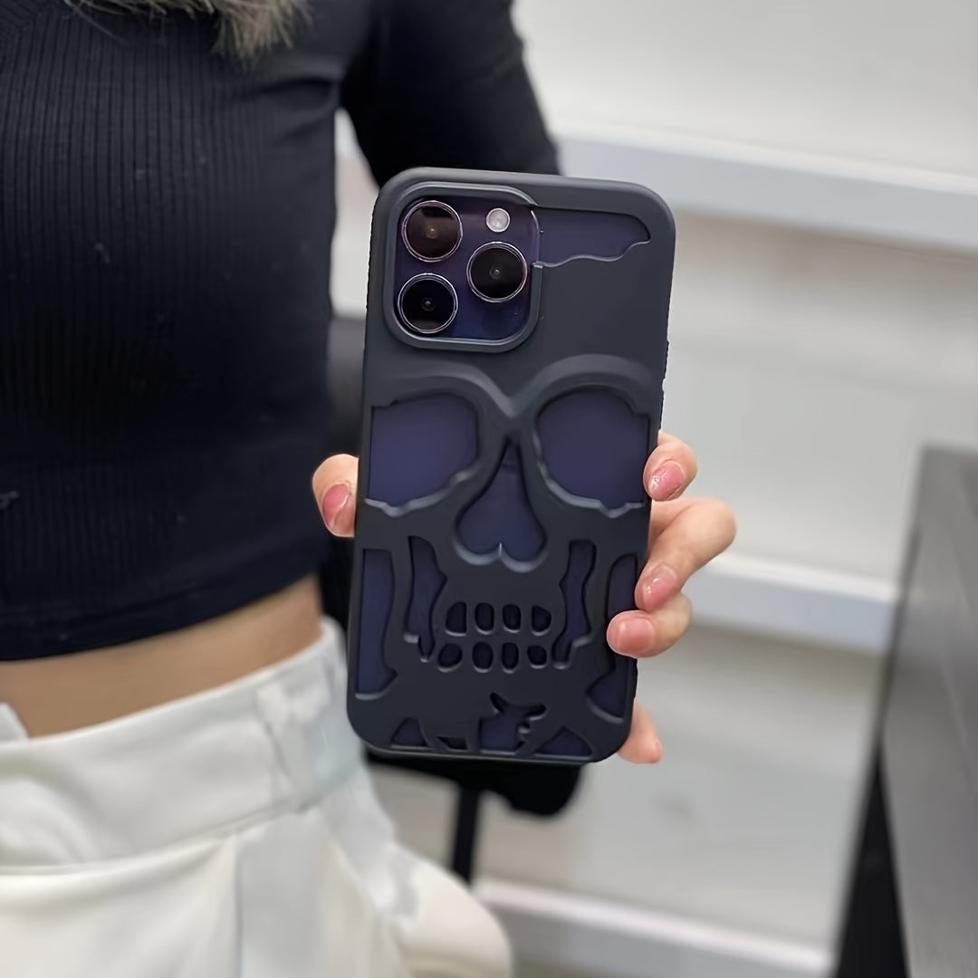 Black Cool Skull Phone Case