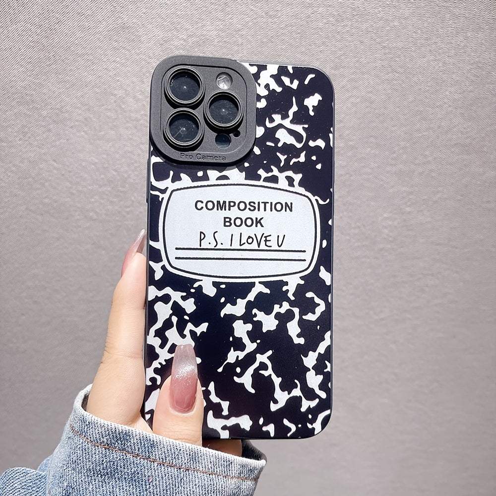 Black Snowflake Texture Phone Case