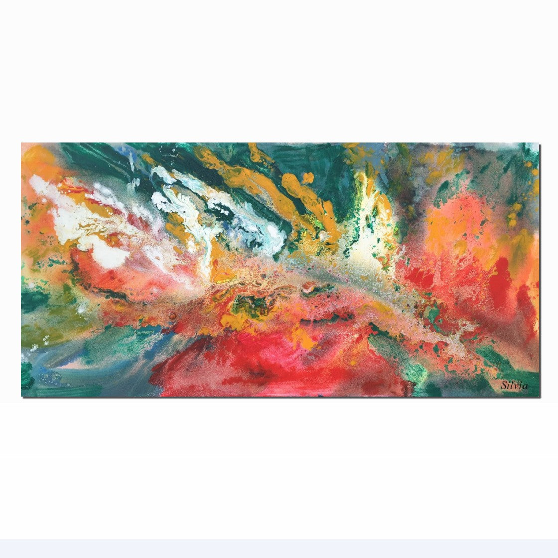 Abstract Painting, Modern Art, Original Artwork, Abstract Canvas Art, Kitchen Wall Decor, Abstract Art, Large Oil Painting, Ready to Hang