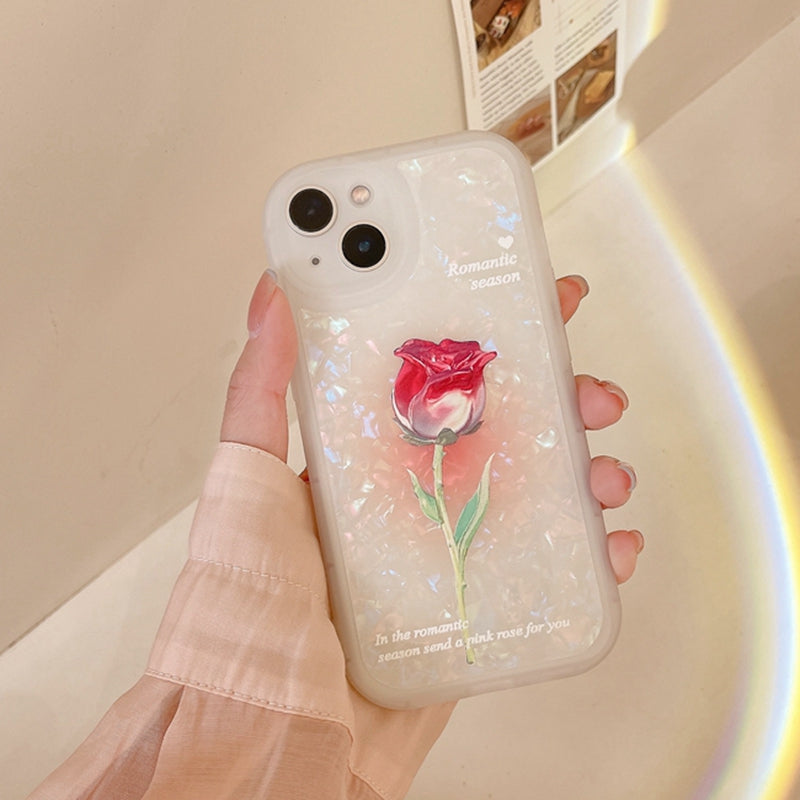 Rose And Tulips  Shell Mobile Phone Case