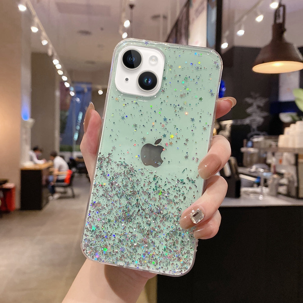 Epoxy Starry Sky Glitter Powder Phone Case