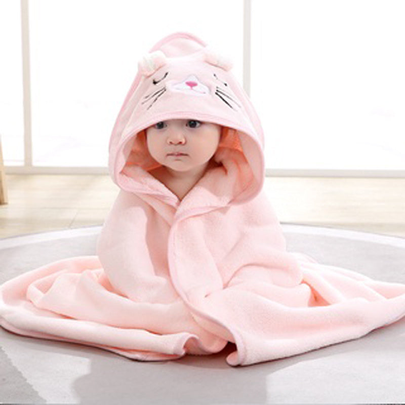 Newborn Cartoon Animal Baby Bath Towel