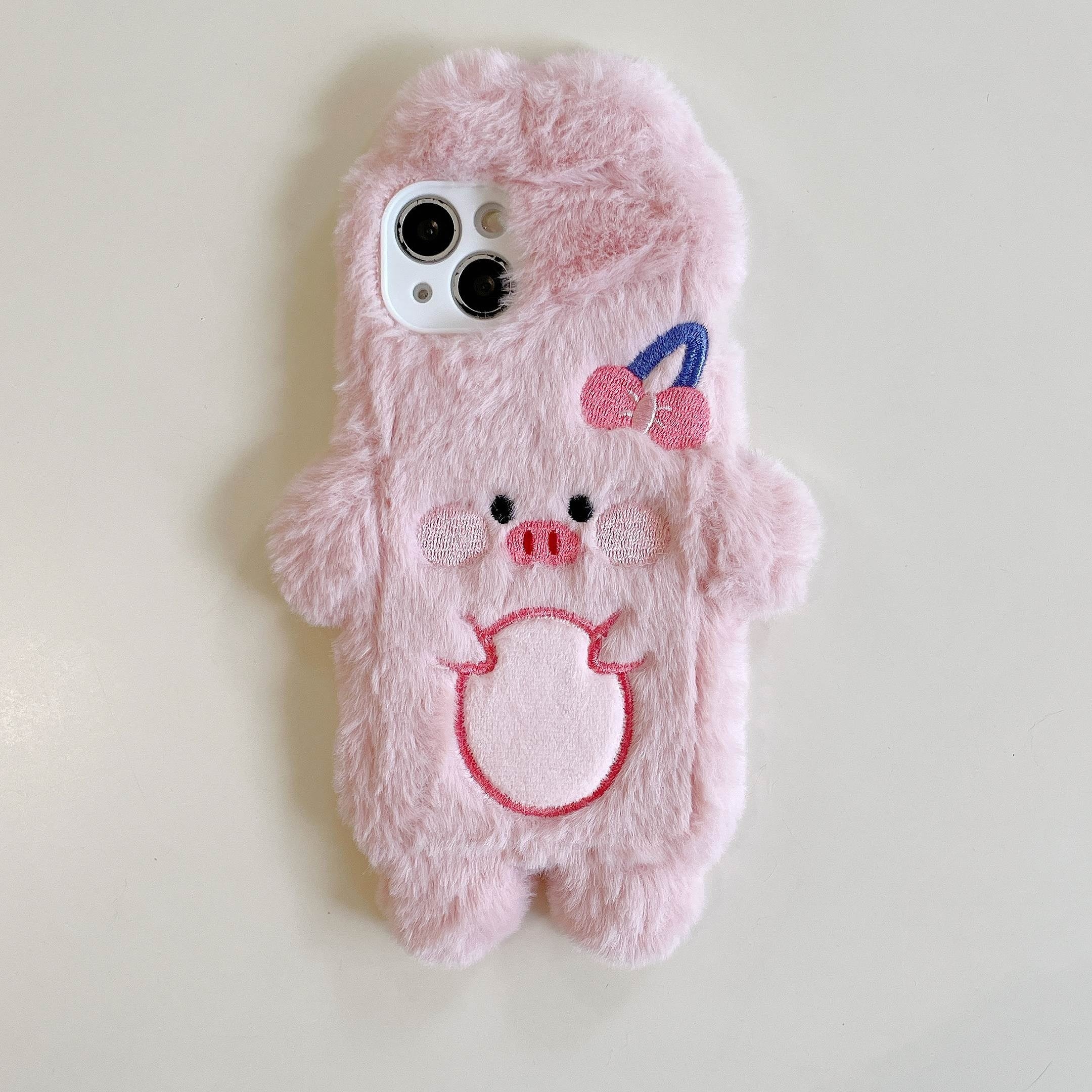 Plush Belly Expression Mobile Phone Case