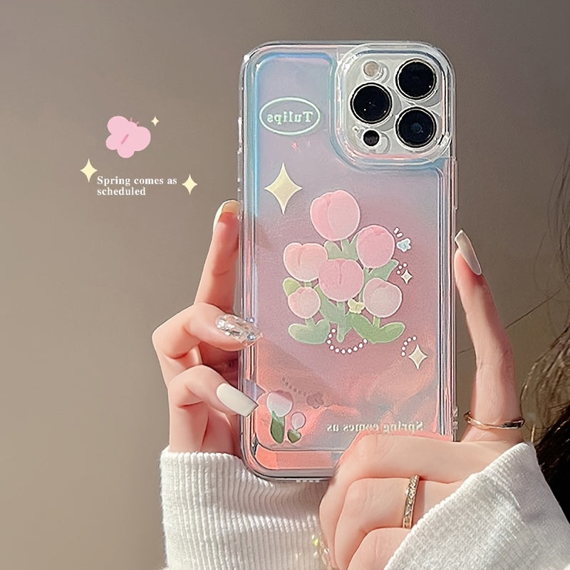 Pink Flower Tulip Phone Case