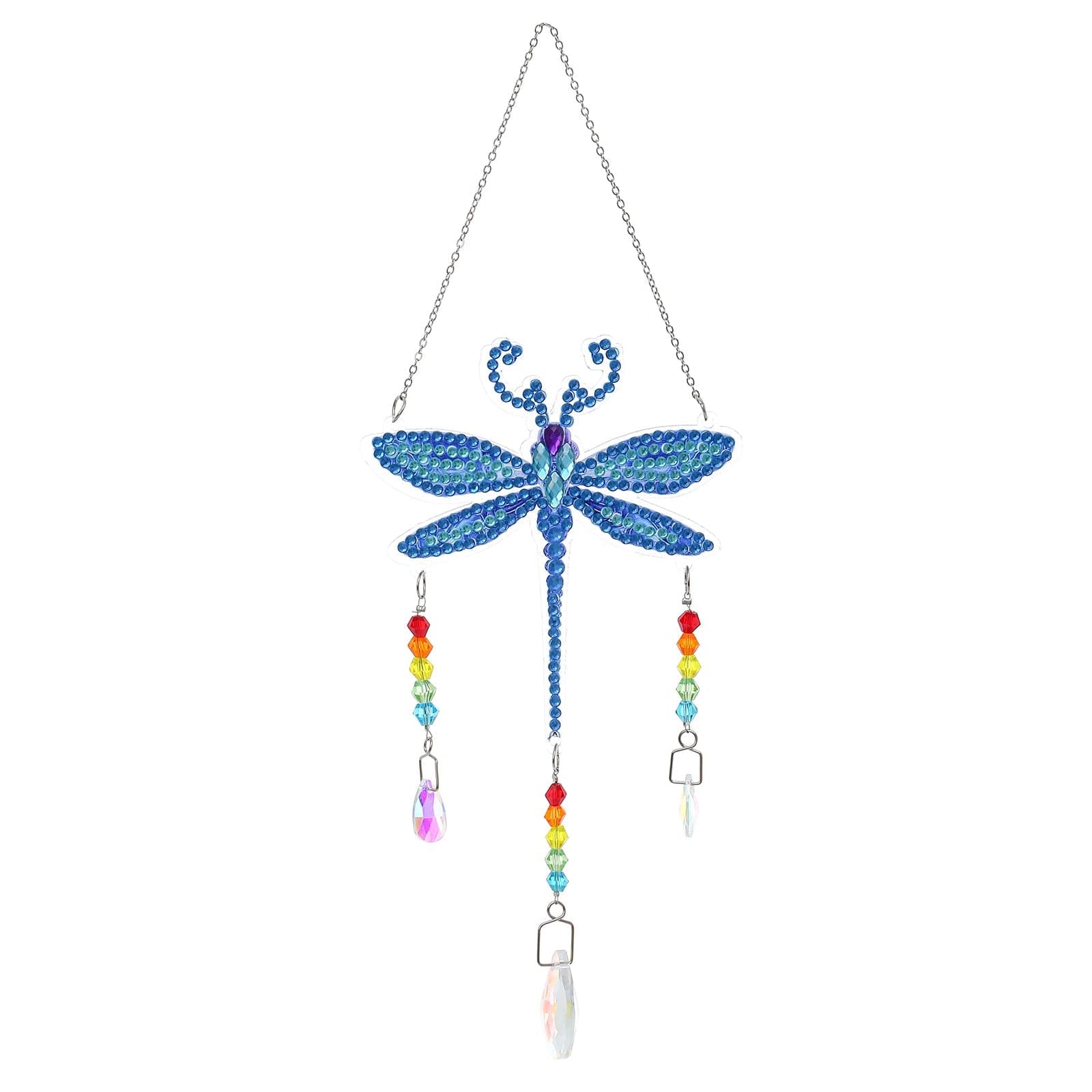 5D DIY Special Shaped  Wind Chimes-Dragonfly ktclubs.com