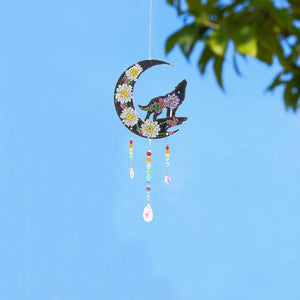 5D DIY Special Shaped  Wind Chimes-Moon Chrysanthemum ktclubs.com