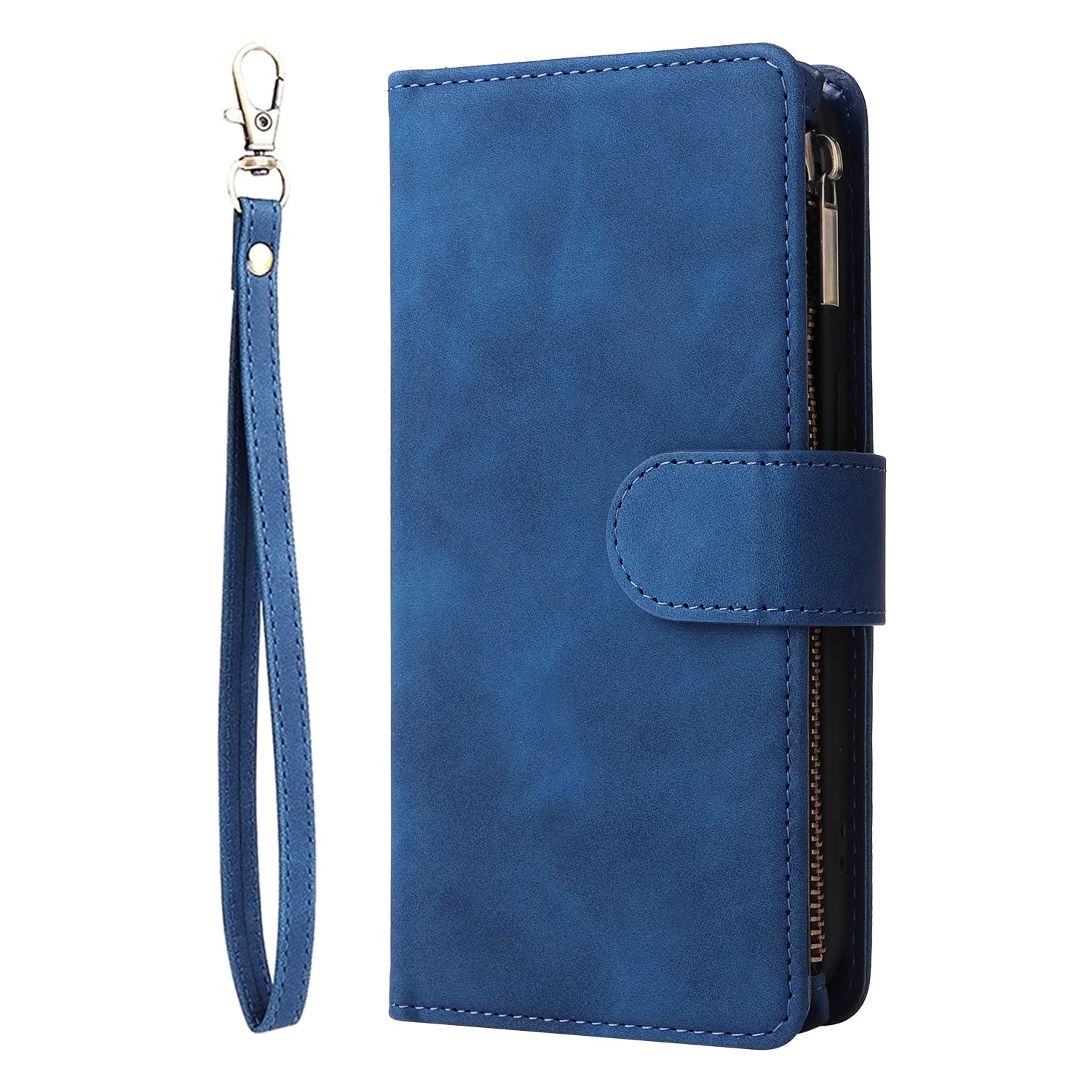 Wallet Zipper Leather Phone Case