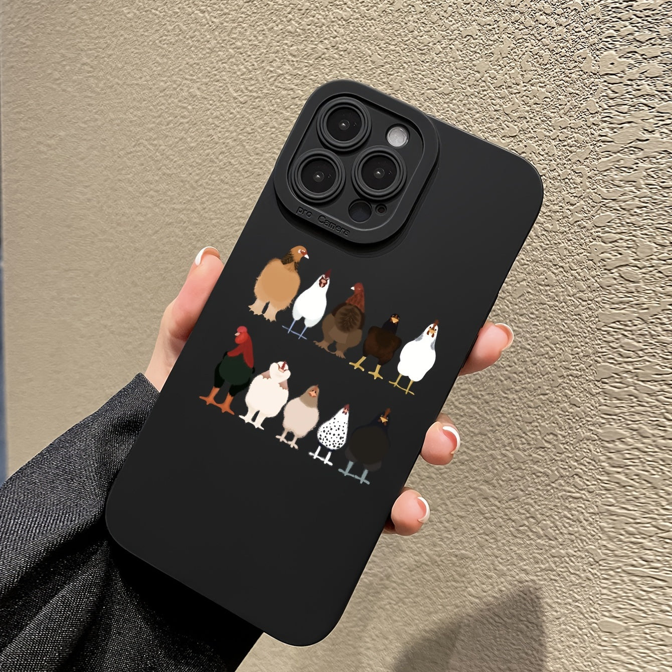 Multicolor Cartoon Chicken Phone Case