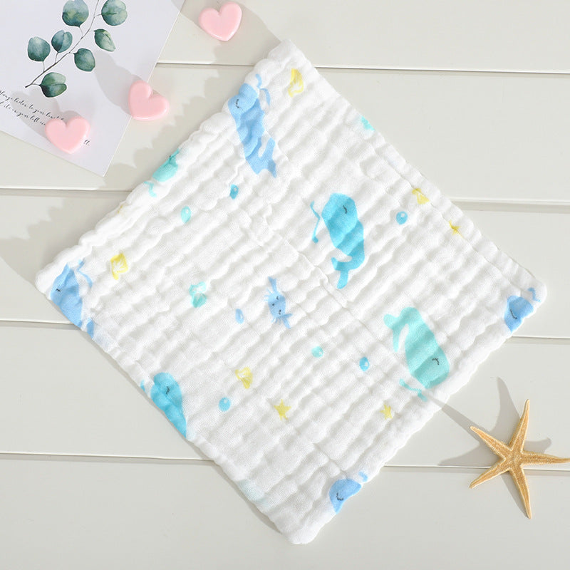 Baby Cotton Washcloth - Soft Face Towel for newborn babies