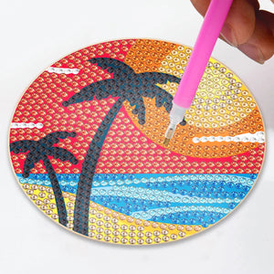 6 Sunset Beach DIY Coasters ktclubs.com