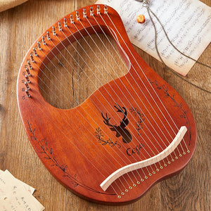 6 string small harp easy to learn portable 19 string lira Musical instruments ktclubs.com