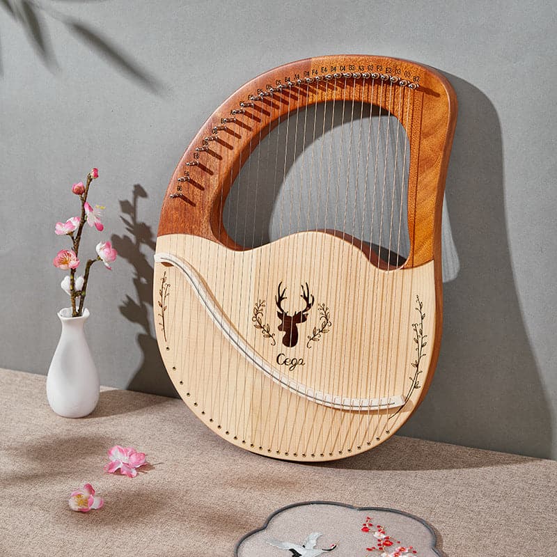 6 string small harp easy to learn portable 19 string lira Musical instruments ktclubs.com