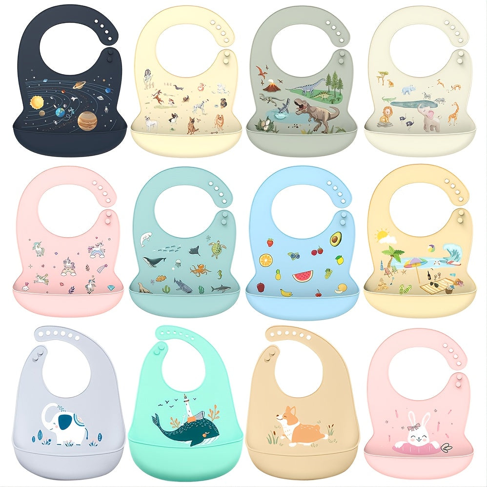 Silicone baby bibs