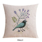 Decorative Sofa Pillows for Children's Room, Love Birds Throw Pillows for Couch, Singing Birds Decorative Throw Pillows, Embroider Decorative Pillow Covers