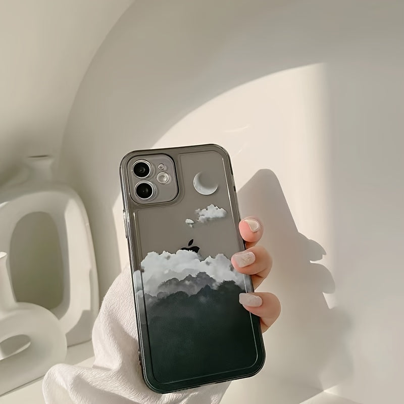 Gradual Clouds At Night TPU Phone Case