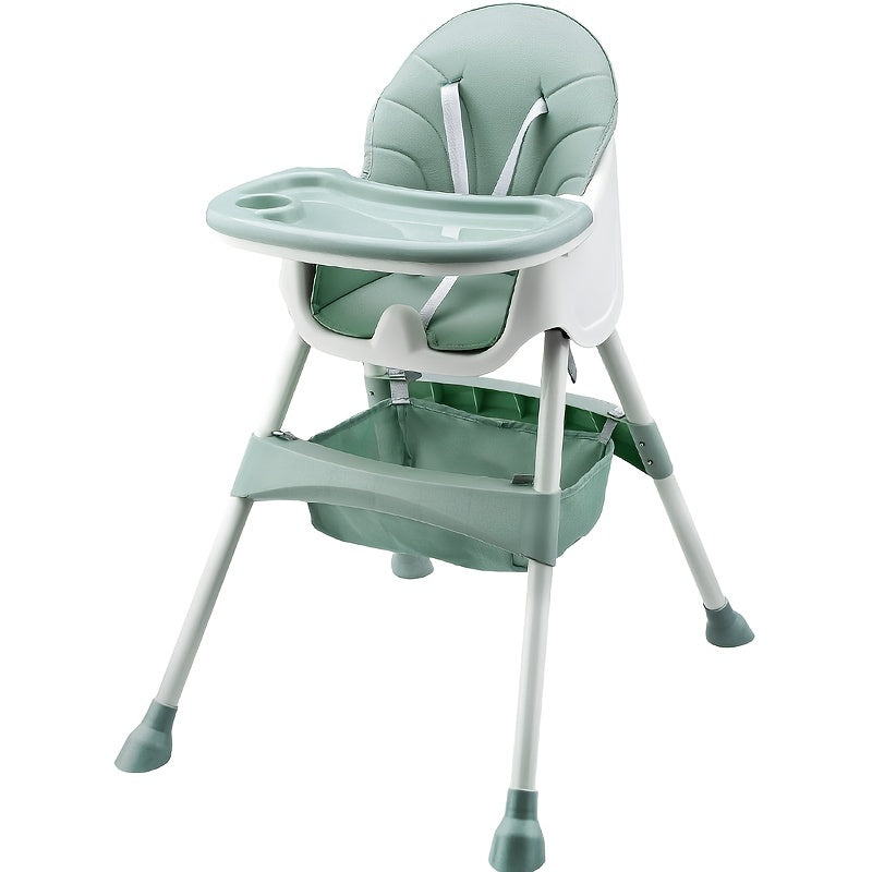 Adjustable Portable Soft Baby Dining Chair, Infants And Young Children Eating Table, Split Detachable Children's Dining Table And Dining Chair For 6 Months To 6 Years Old, Detachable Stool For Over 6 Years Old