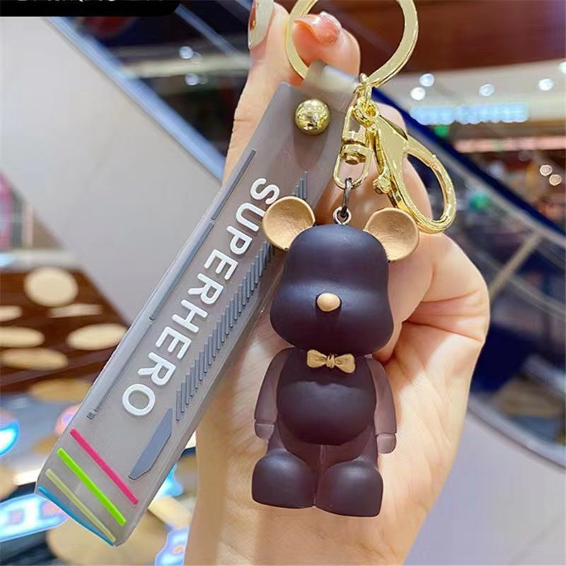 Acrylic Bear Keychain