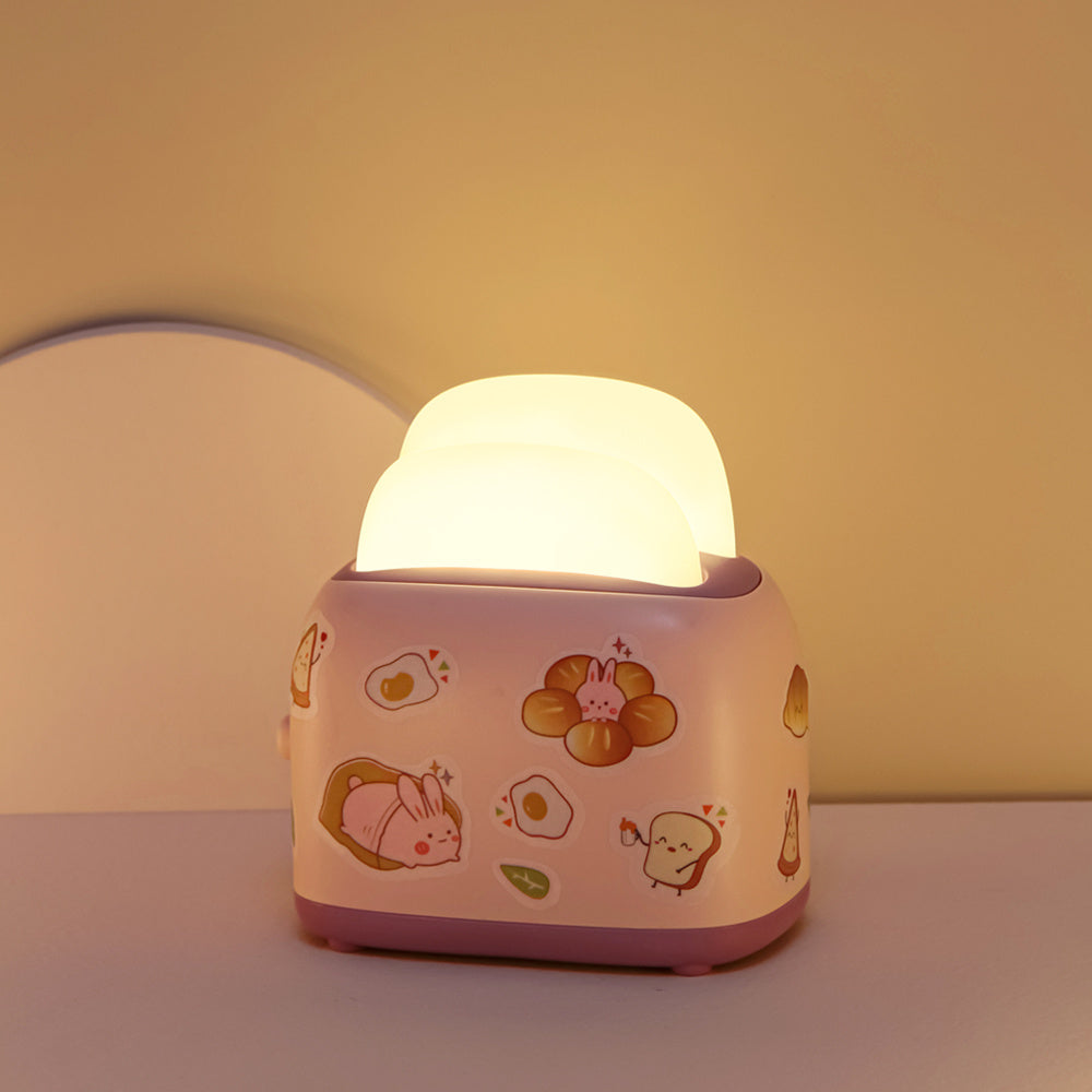 Desk lamp-1200mAh cartoon LED rechargeable eye protection 4.13''x3.94''x2.44''