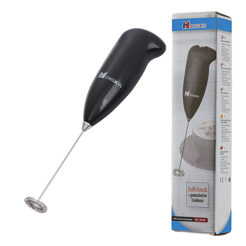 1pc Stainless Steel Handheld Electric Blender, Egg Whisk, Coffee Milk Frother