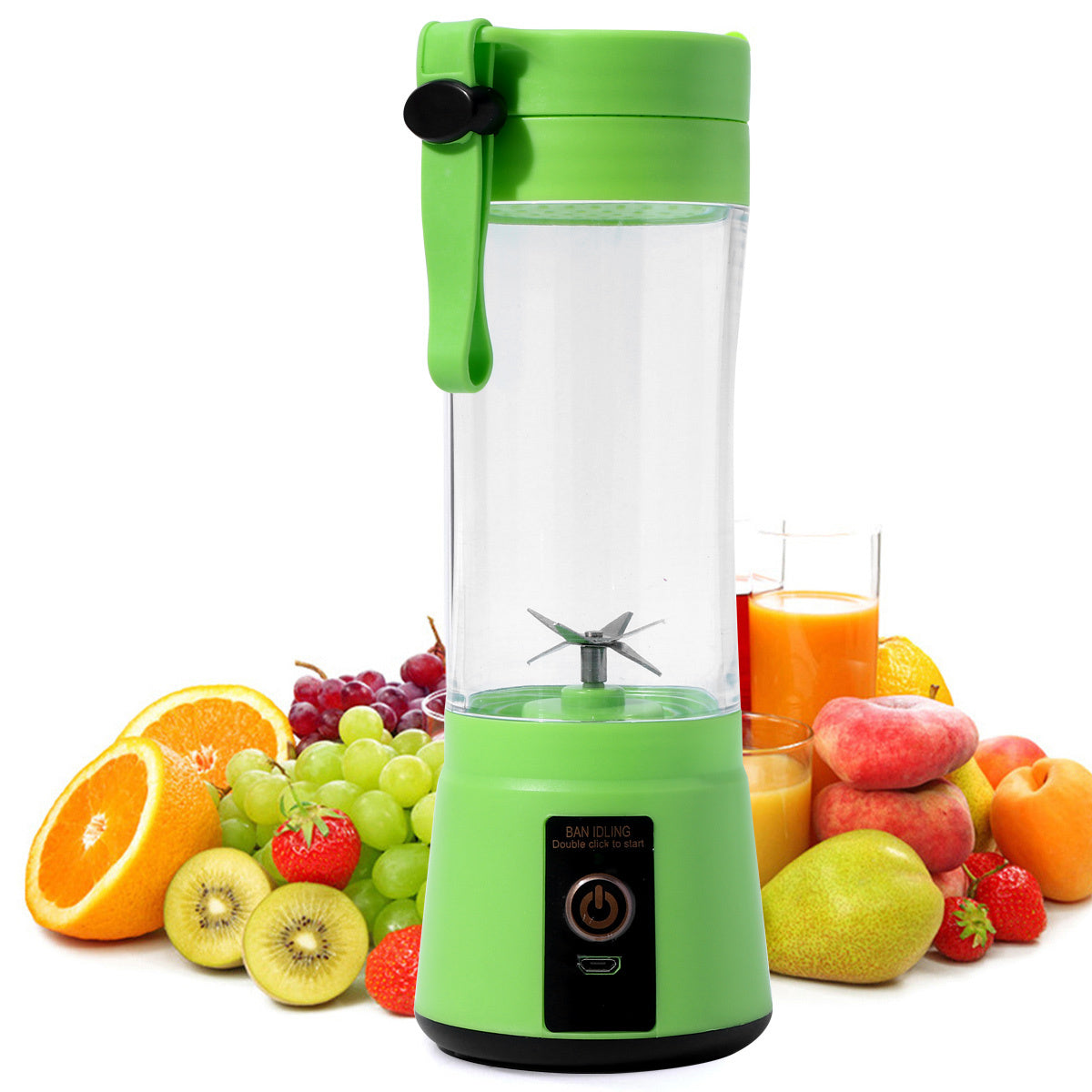 1pc Portable Electric Juice Squeezer, Mini Multifunctional Juicer Cup