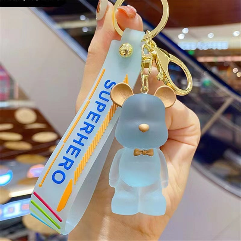 Acrylic Bear Keychain