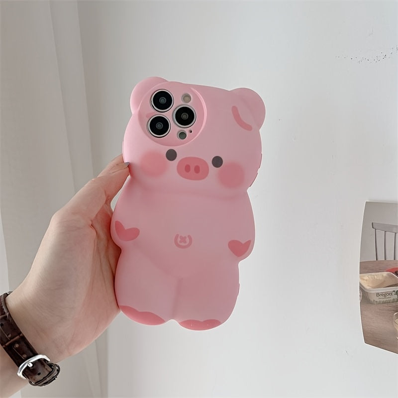 Cute Pig Naughty Face Cartoon Mobile Phone Case