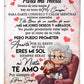A mi Nieta/Nieto Air Mail Print Fleece Blanket Loving Gift for Granddaughter/Grandson Sofa Nap Warm Blanket Thin Quilt