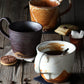 Pottery Coffee Mug, Large Handmade Ceramic Coffee Cup, Large Capacity Coffee Cup, Large Tea Cup