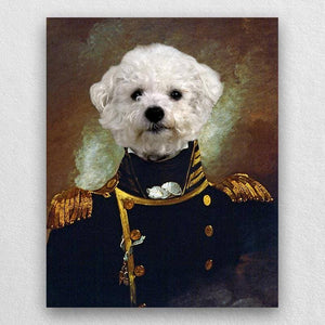 Admiral Dog Portrait Custom Pet Royalty Paintings ktclubs.com