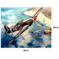 Airplane-Paint By Numbers 50*40cm ktclubs.com