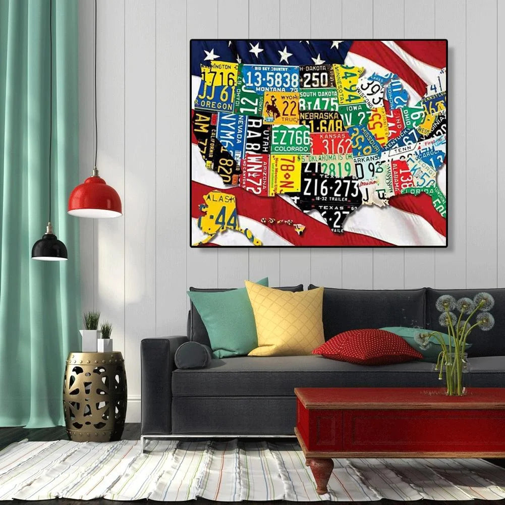 American Independence Day-Paint By Numbers 50*40cm ktclubs.com