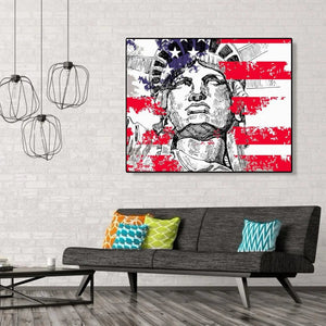 American Independence Day-Paint By Numbers 50*40cm ktclubs.com