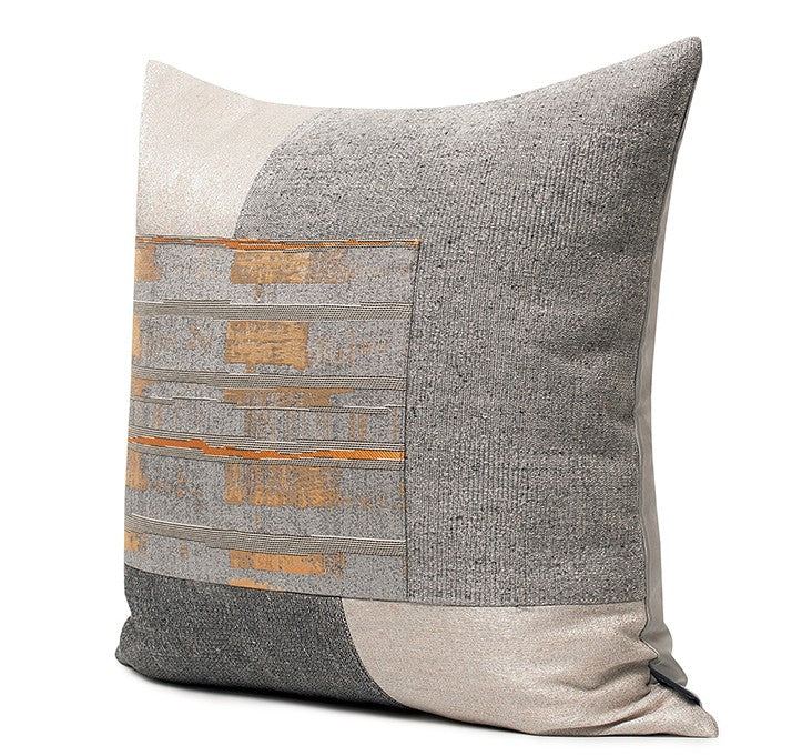 Large Gray Modern Pillows, Modern Simple Throw Pillows, Decorative Modern Sofa Pillows, Modern Throw Pillows for Couch