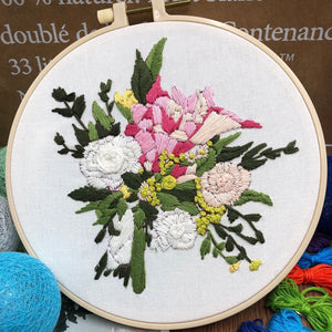 Bouquet - Embroidery ktclubs.com