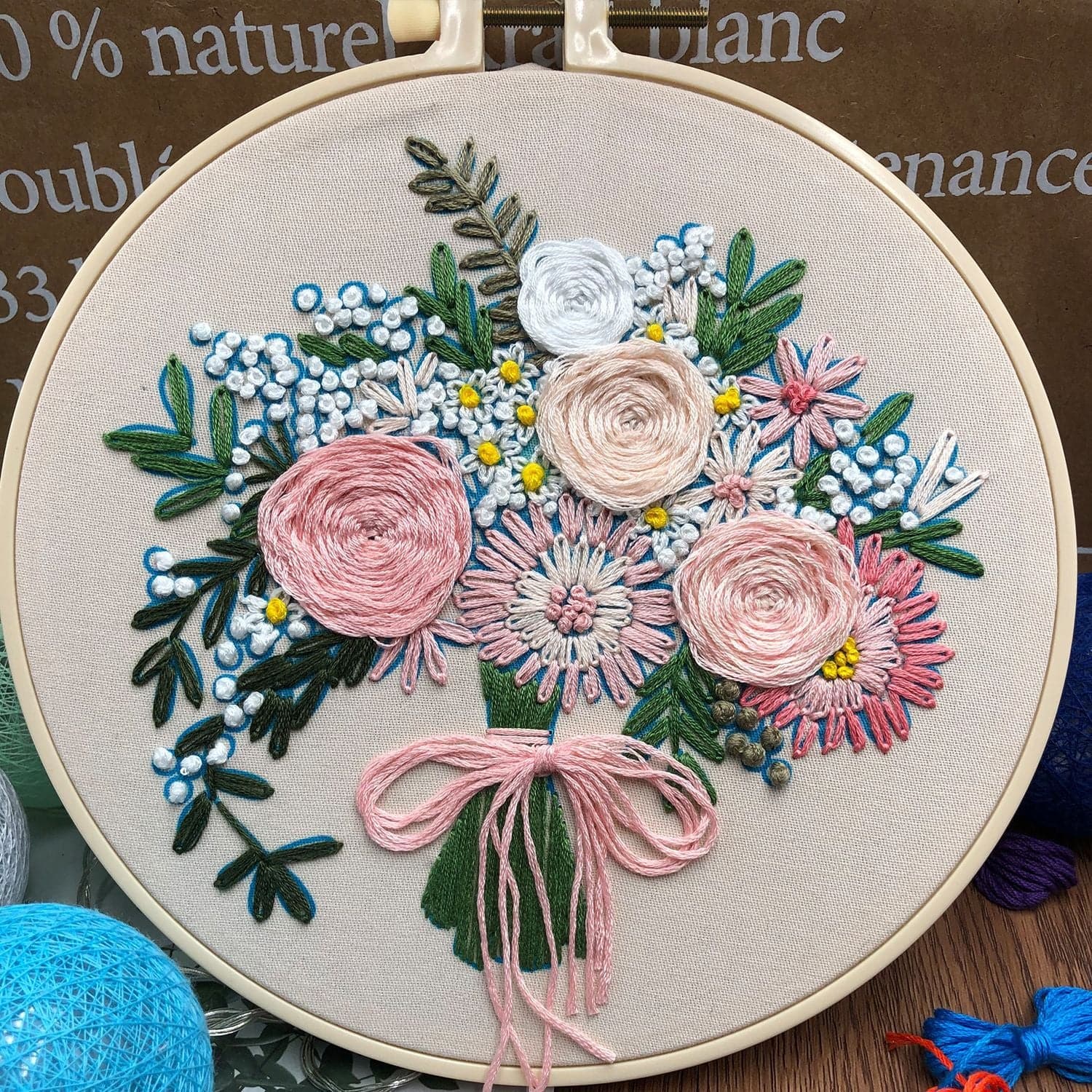 Bouquet - Embroidery ktclubs.com