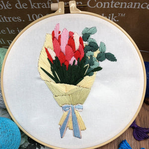 Bouquet - Embroidery ktclubs.com