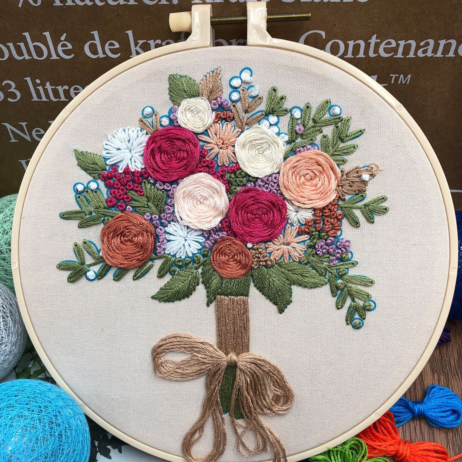 Bouquet - Embroidery ktclubs.com