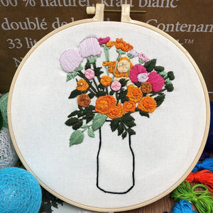 Bouquet - Embroidery ktclubs.com