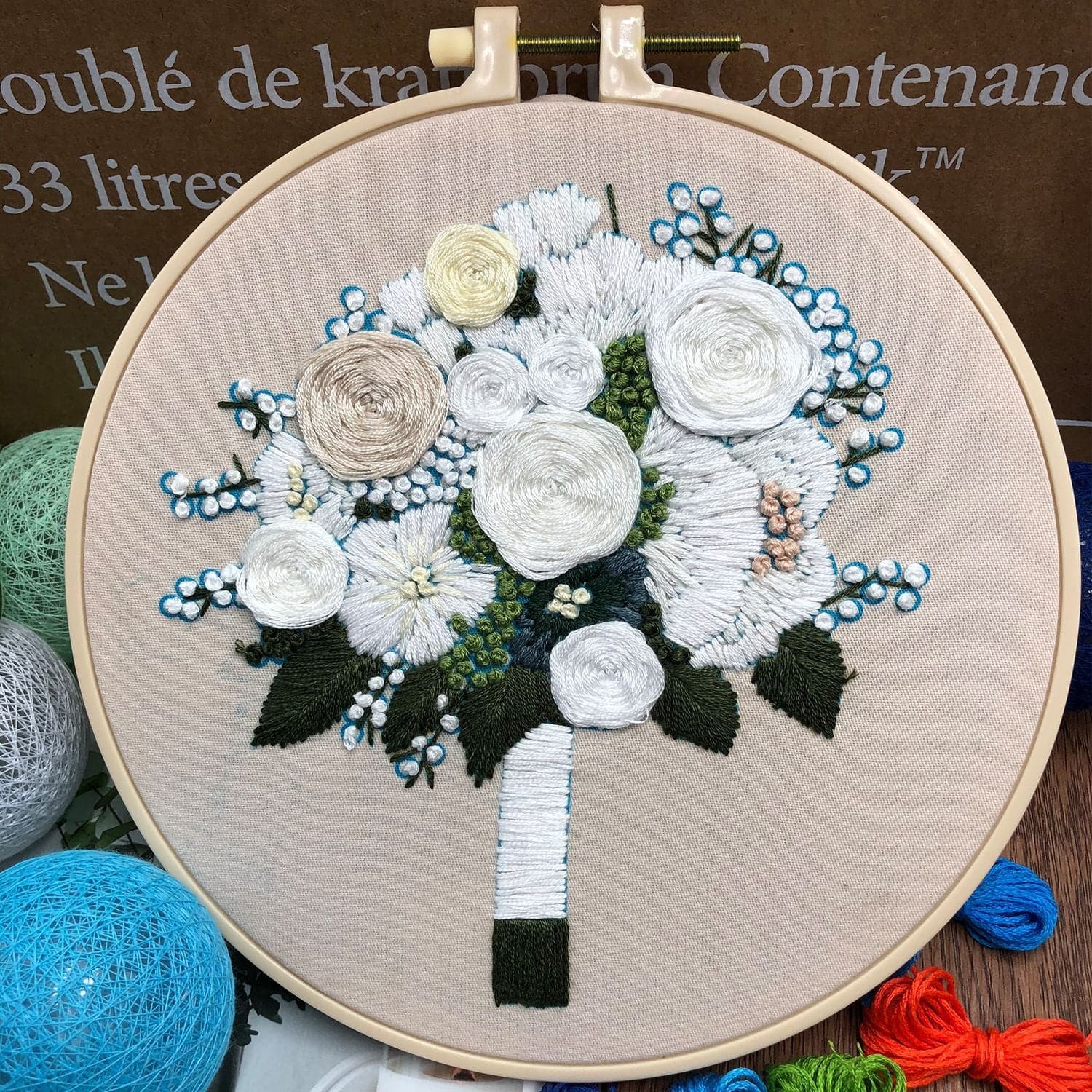 Bouquet - Embroidery ktclubs.com