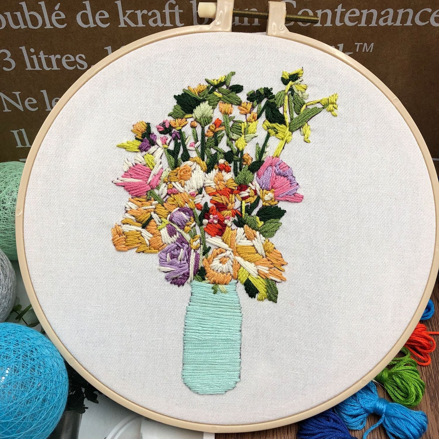 Bouquet - Embroidery ktclubs.com