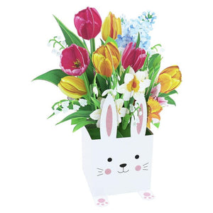 Bunny Pop up Box Card Gift Card for Easter Day for Easter ktclubs.com