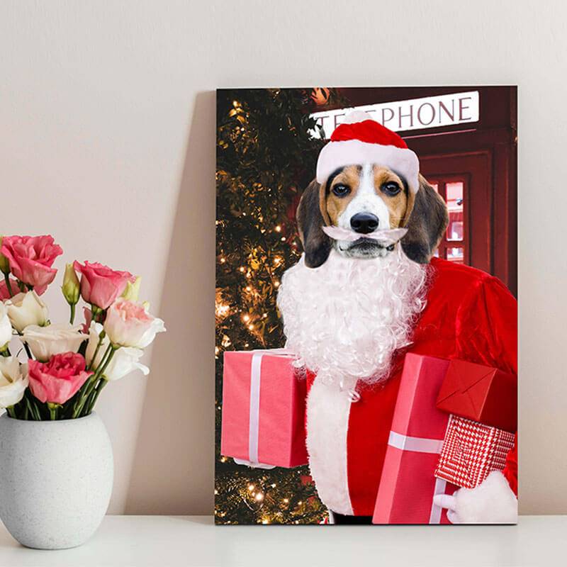 Christmas Dog Portraits Cat Portrait Gift ktclubs.com