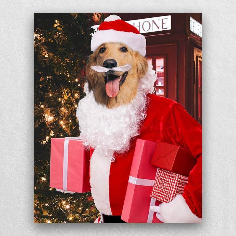 Christmas Dog Portraits Cat Portrait Gift ktclubs.com