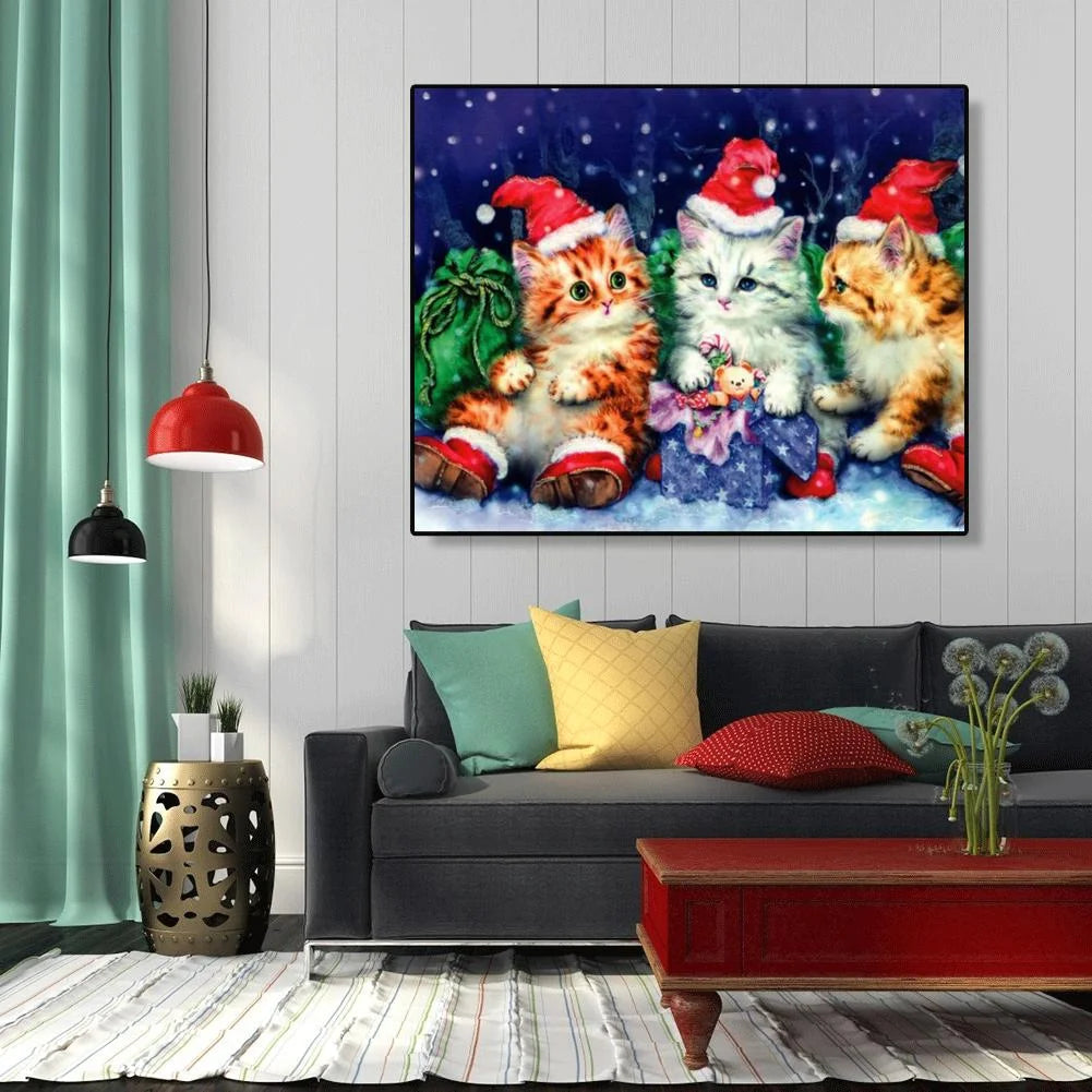 Christmas-Paint By Numbers 50*40cm ktclubs.com