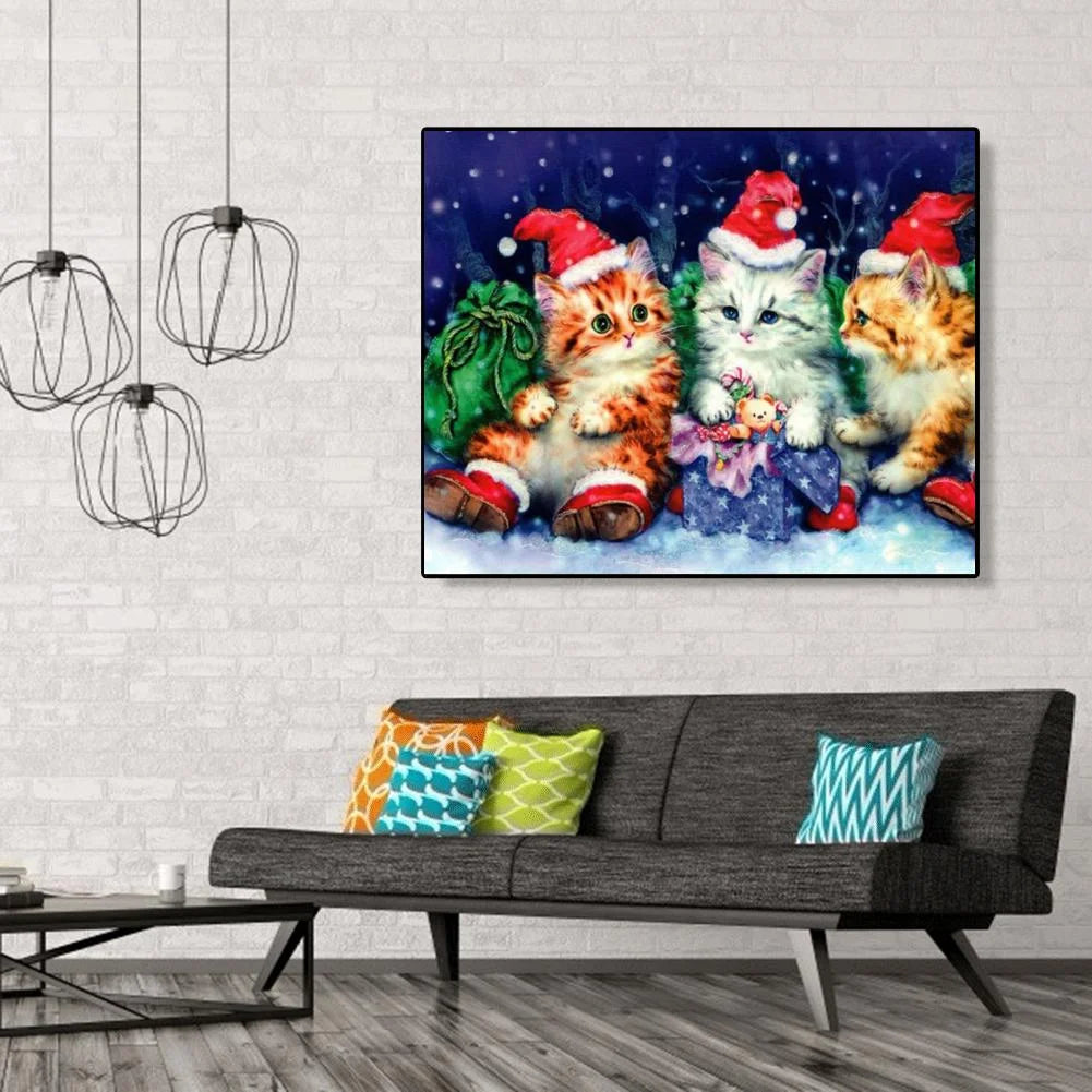 Christmas-Paint By Numbers 50*40cm ktclubs.com