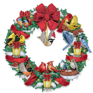 Christmas Wreath-Crystal Rhinestone Diamond Painting ktclubs.com